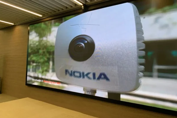 Veye camera on a big screen
